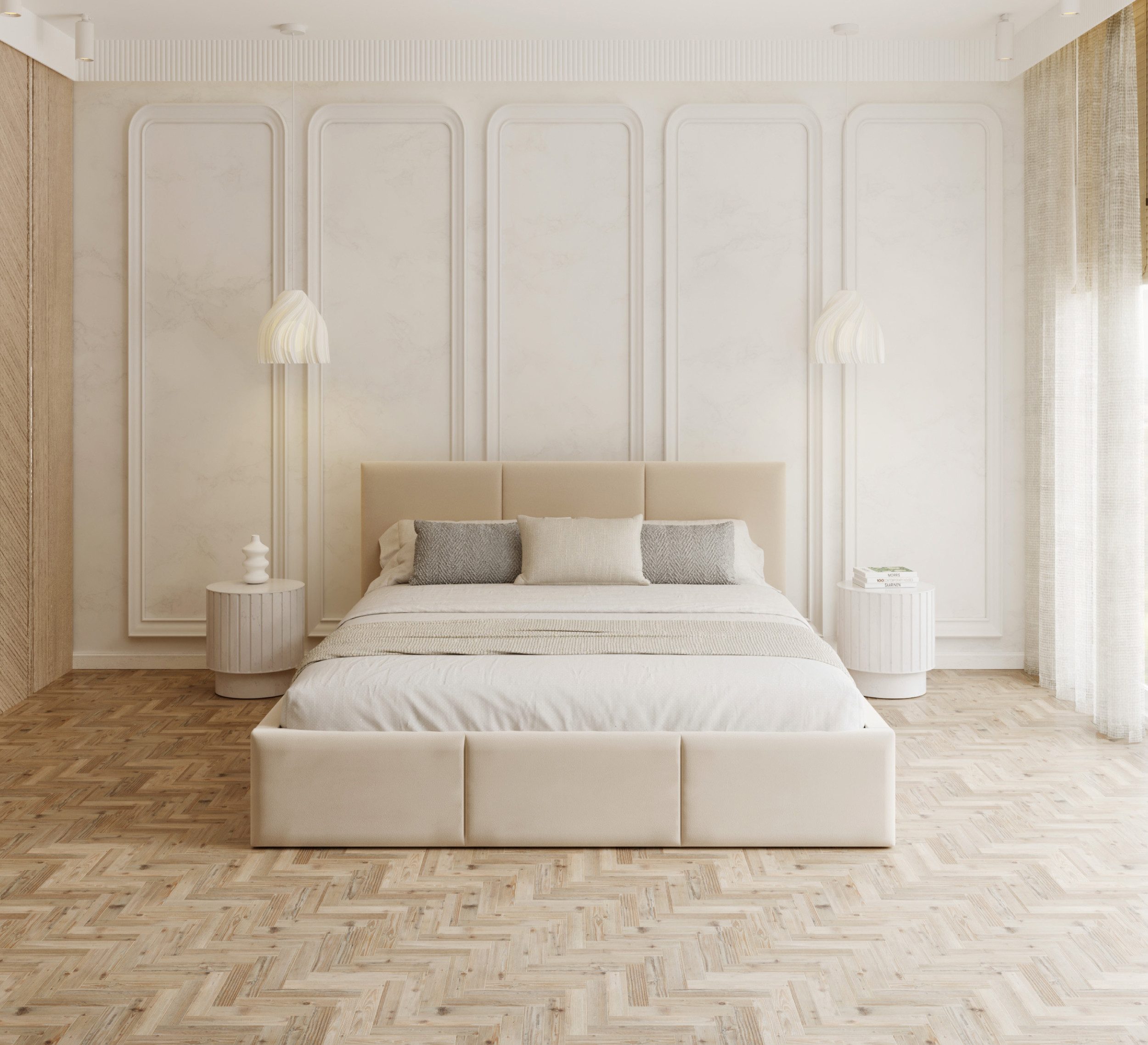 FDM Polsterbett Stauraumbett AMBER Bettgestell 90x200, günstig online kaufen