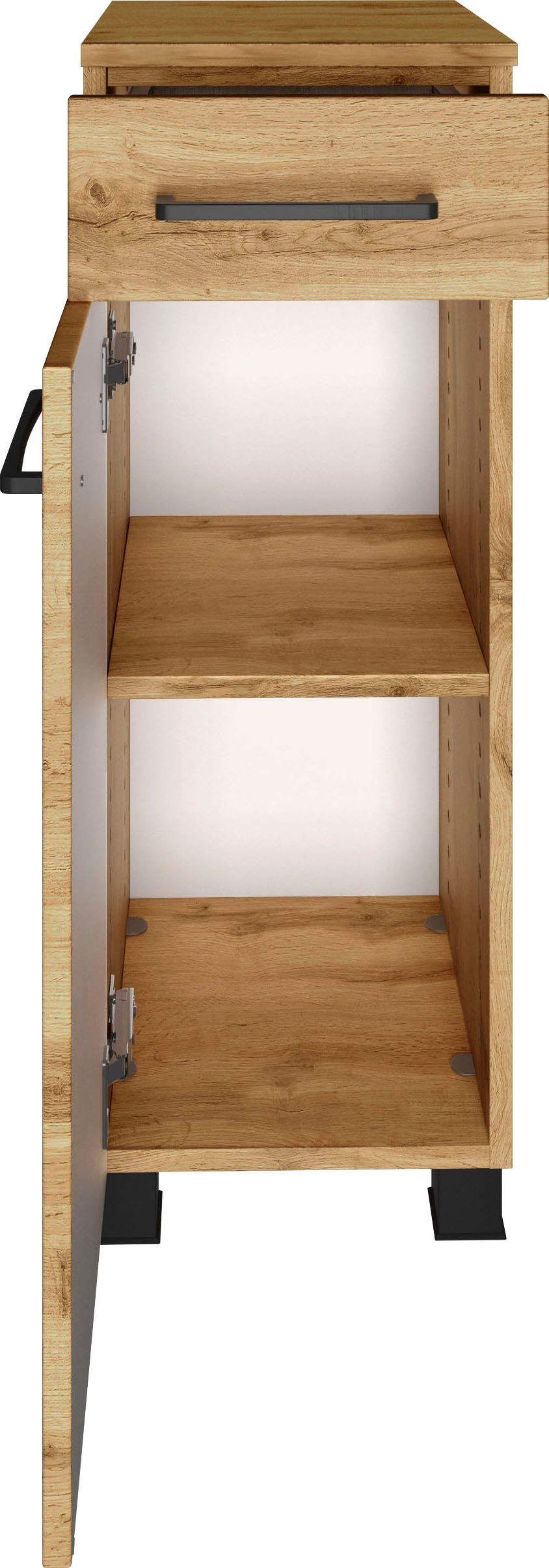 Breite Unterschrank cm, Schrank, mit Badmöbel, Softclose HELD 30 Chicago MÖBEL