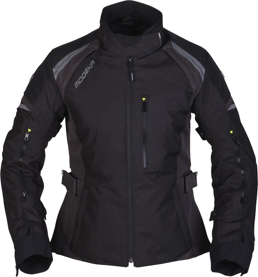 Motorradjacke Amberly Damen Textiljacke Black/Dark Grey Motorrad Modeka