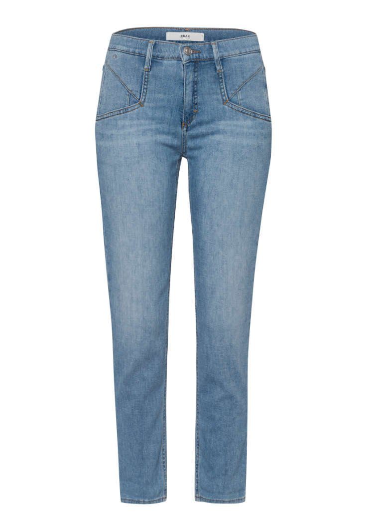 Style hellblau S MERRIT 5-Pocket-Jeans Brax