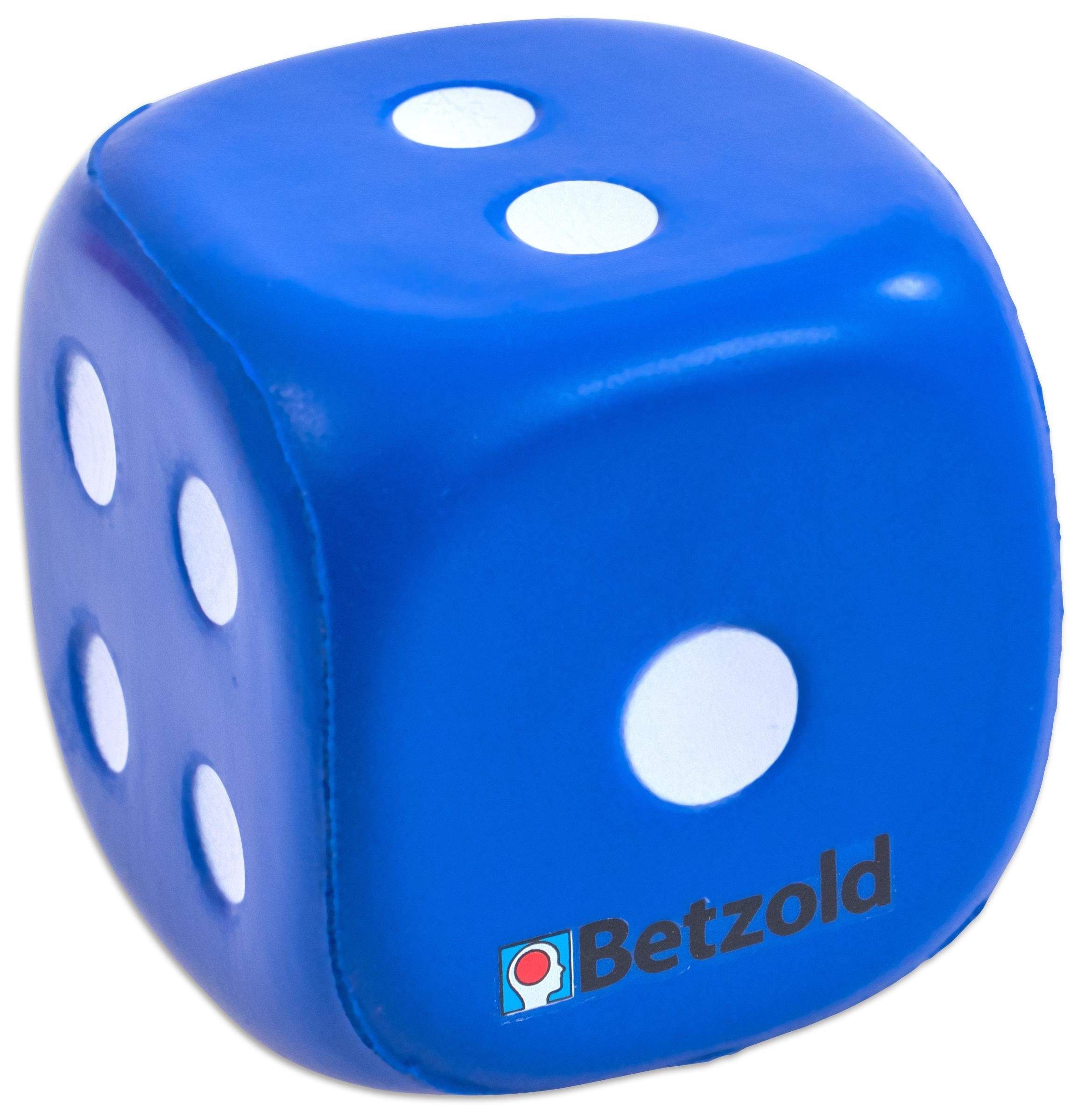 blau Augenwürfel Lernspielzeug - Soft-Würfel rot Kinder Betzold Schaumstoff-Würfel gelb 3
