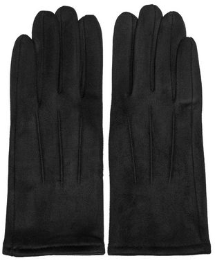 Caspar Strickhandschuhe GLV014 klassisch elegante uni Damen Handschuhe mit 3 Nähten