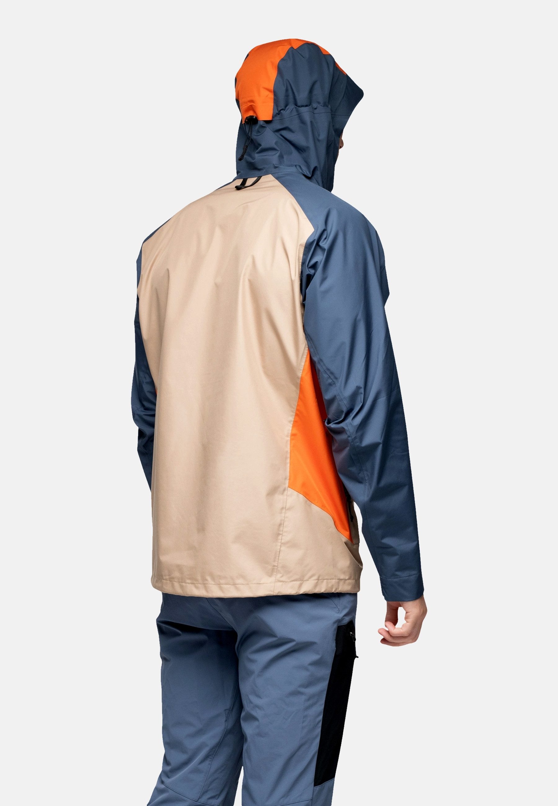 Bergans Regenjacke Jacke Vaagaa 3L Shell Kapuzenjacke (1-St)