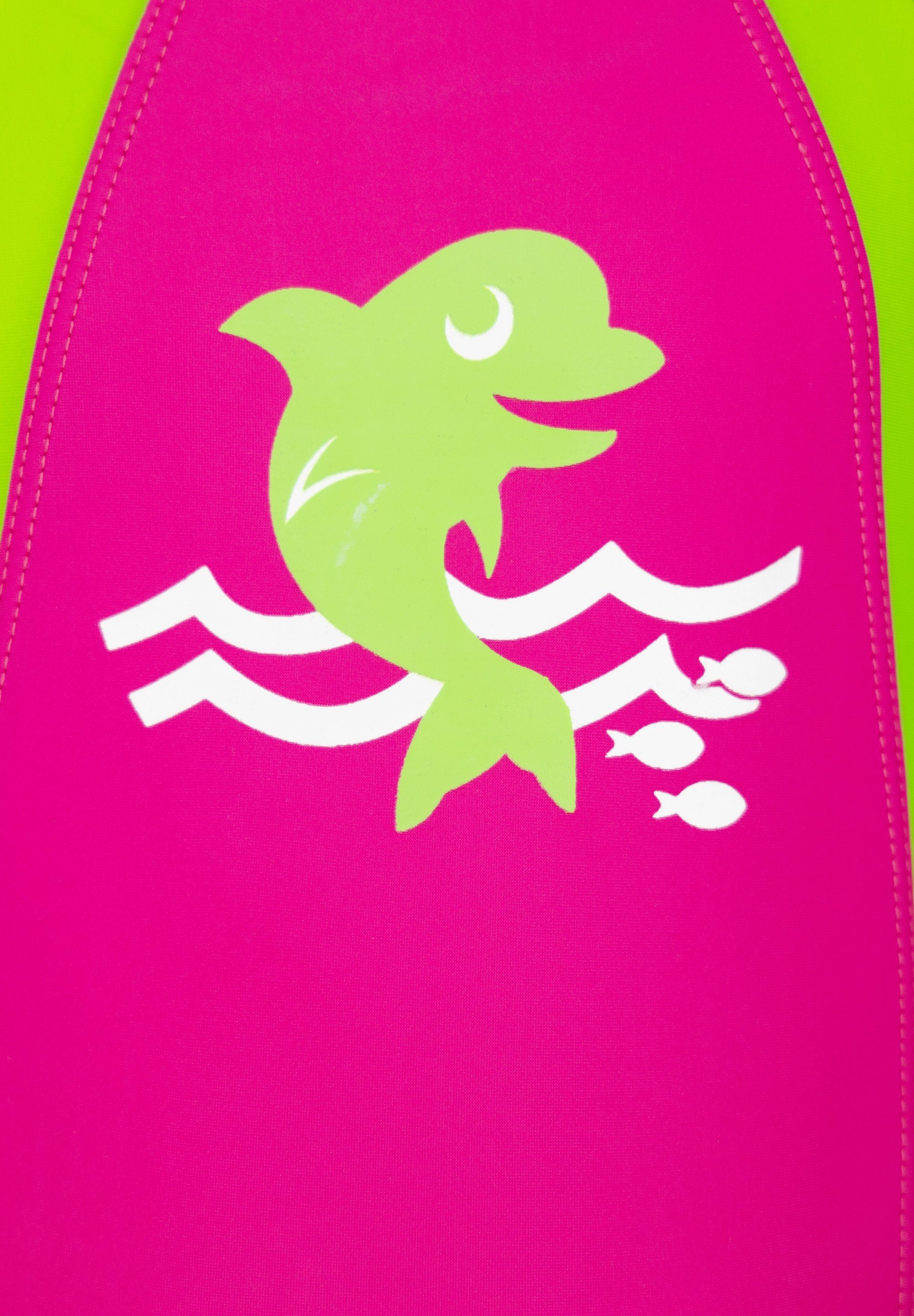 Beco Beermann Badeanzug BECO-SEALIFE® mit pink, 50+ grün UV-Schutz