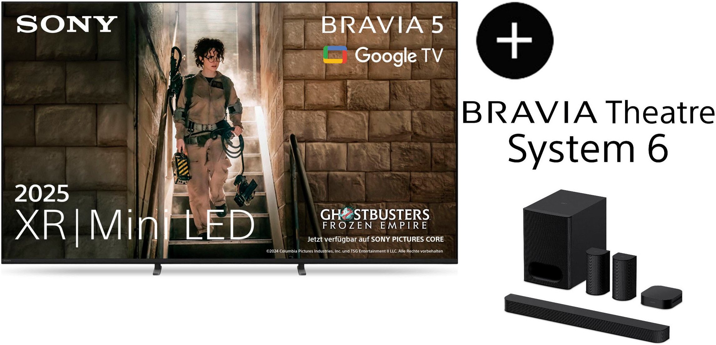 Sony K-98XR5 Mini-LED-Fernseher (248 cm/98 Zoll, 4K Ultra HD, Google TV, Smart-TV)