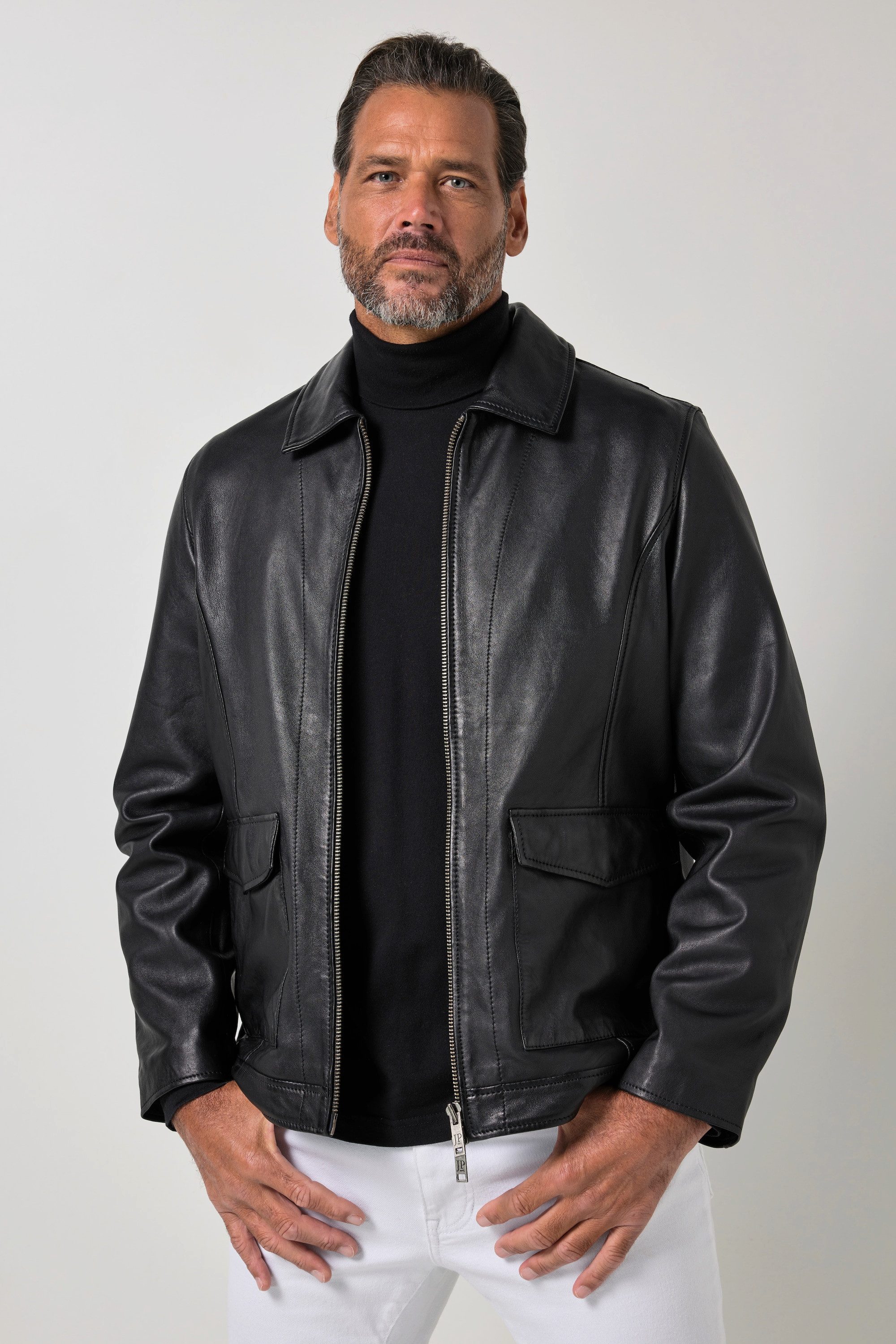 JP1880 Lederjacke Lederjacke Lammnappa