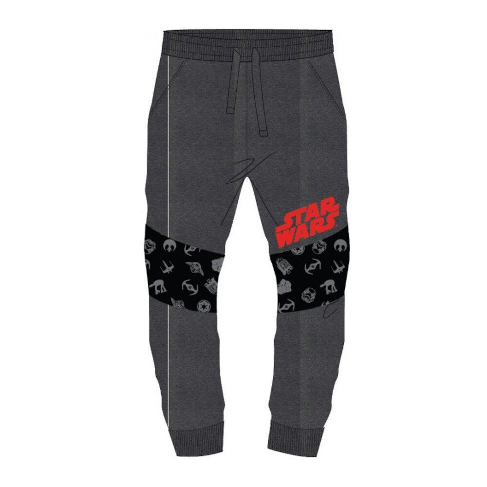 Wars Wars Jogging- Motiven Logo- / - und Freizeithose Jogginghose Star Schriftzug Star mit