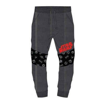 Star Wars Jogginghose Star Wars Jogging- / Freizeithose mit Logo- Schriftzug und Motiven -