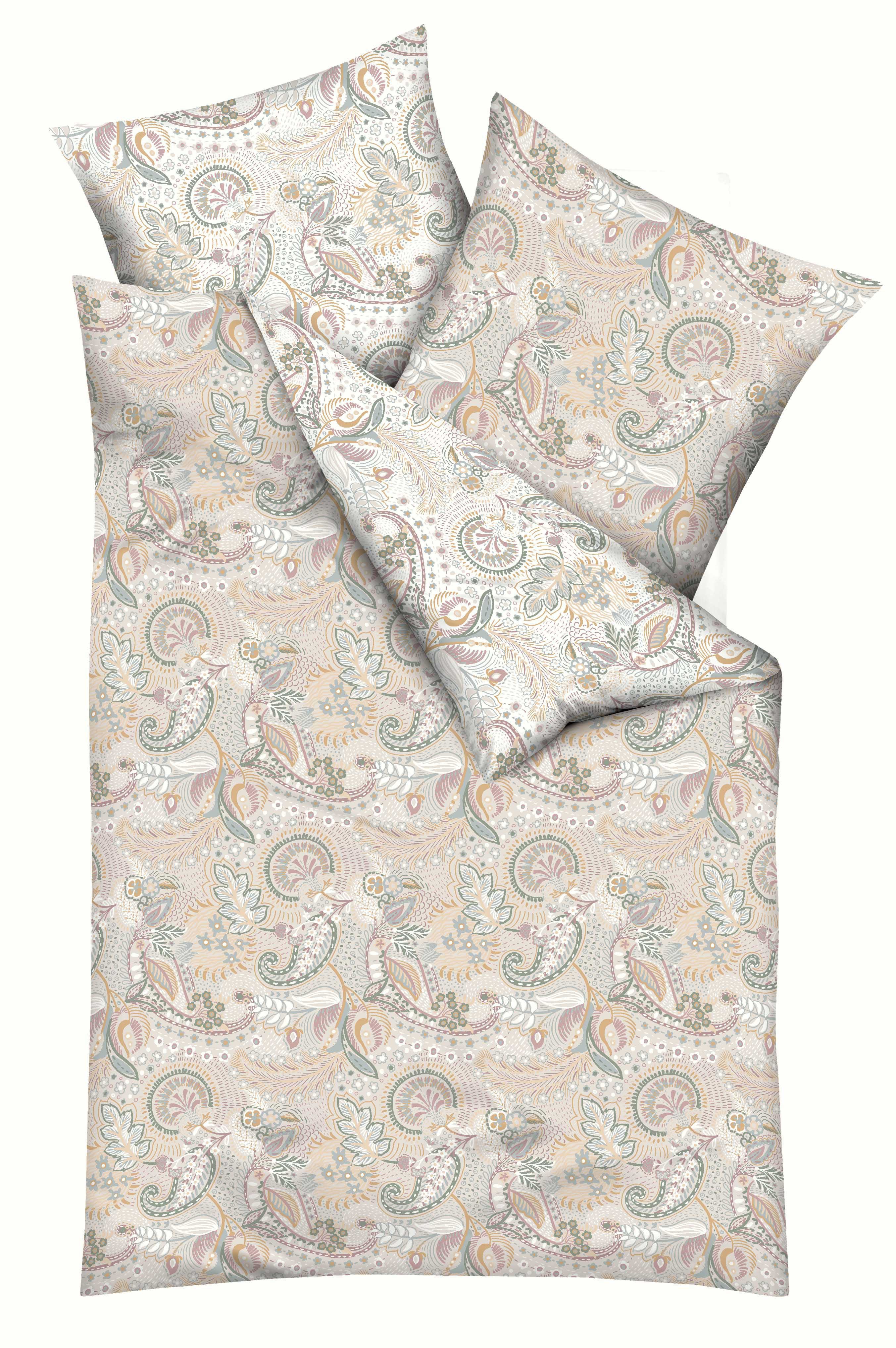Kaeppel Wendebettwäsche Dream, Mako-Satin, 2 teilig, Mit Paisleymuster günstig online kaufen