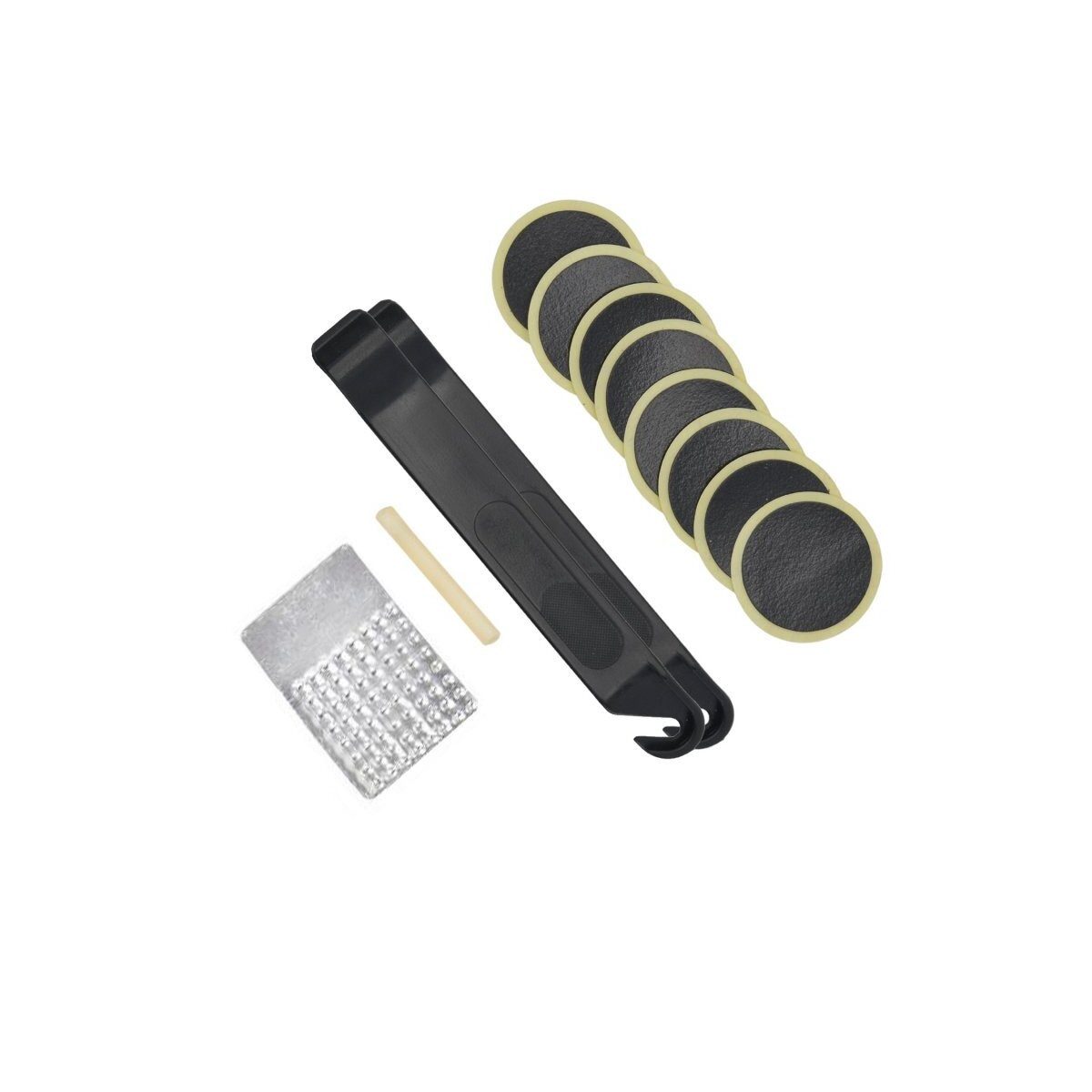 B-Bike Fahrrad-Reparaturset 36351, Set, 12-St., 12-teiliges Set, Kompaktes 12-teiliges Reparaturset für unterwegs