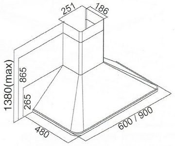 Kaiser Küchengeräte Induktions Herd-Set HC 93655 IRotEm+A 9315 RotEm ECO, Elektro Standherd 90 cm+Dunstabzugshaube 90 cm