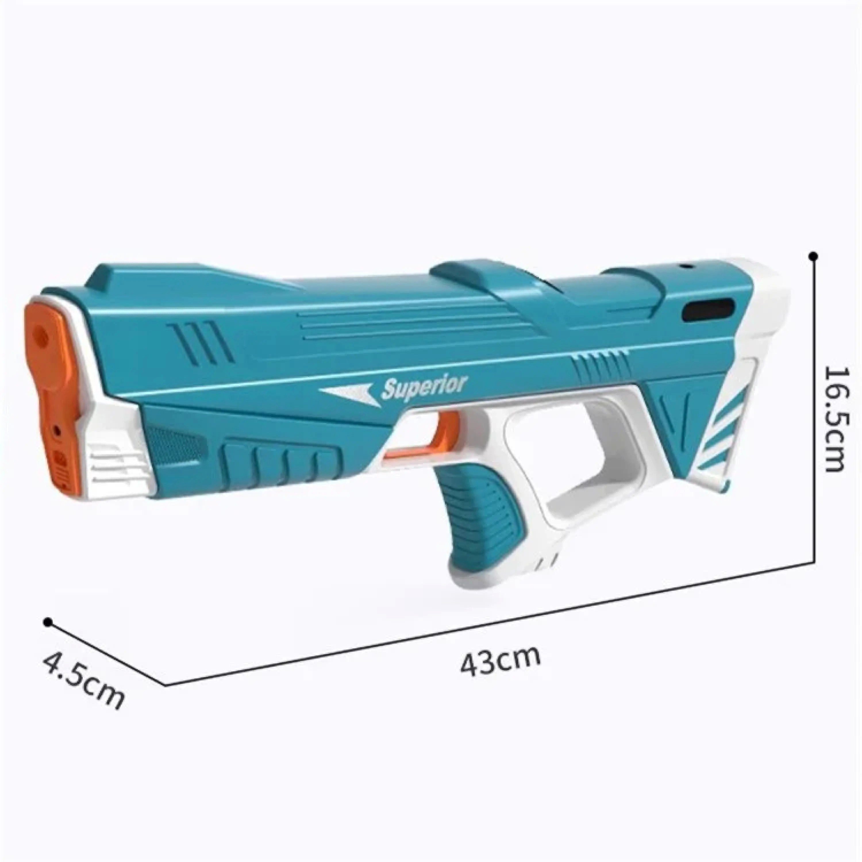 Sport-Knight® Wasserpistole Wasserpistole elektrisch mit Akku – 500 ml, 12 m Schussweite