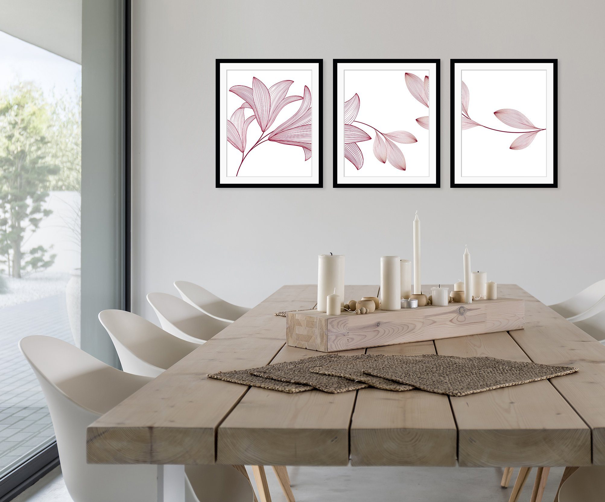 queence Bild Imsa, Blumen, Blumenbilder, Kunst (Set)