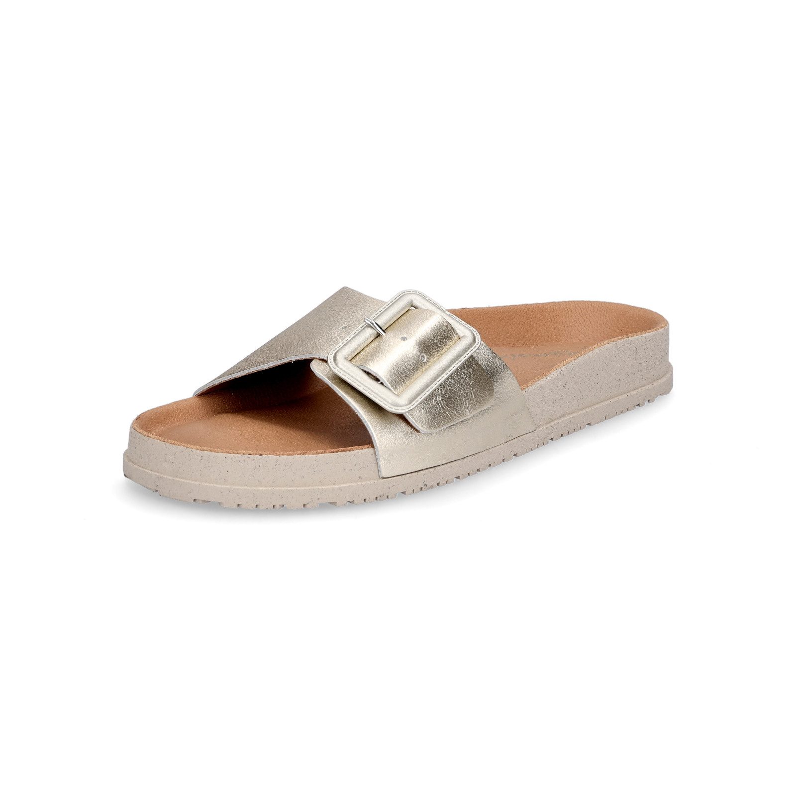 Tamaris Tamaris Damen Pantolette gold Pantolette günstig online kaufen