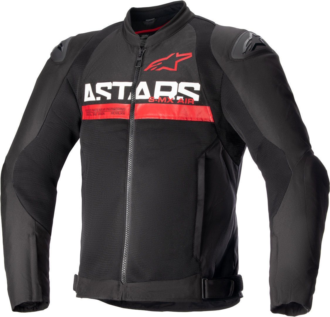 Motorradjacke Textiljacke Motorrad Air Black/Red Perforierte SMX Alpinestars