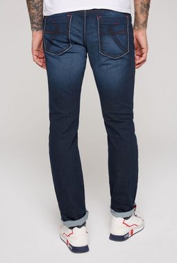 CAMP DAVID Regular-fit-Jeans mit breiten Nähten