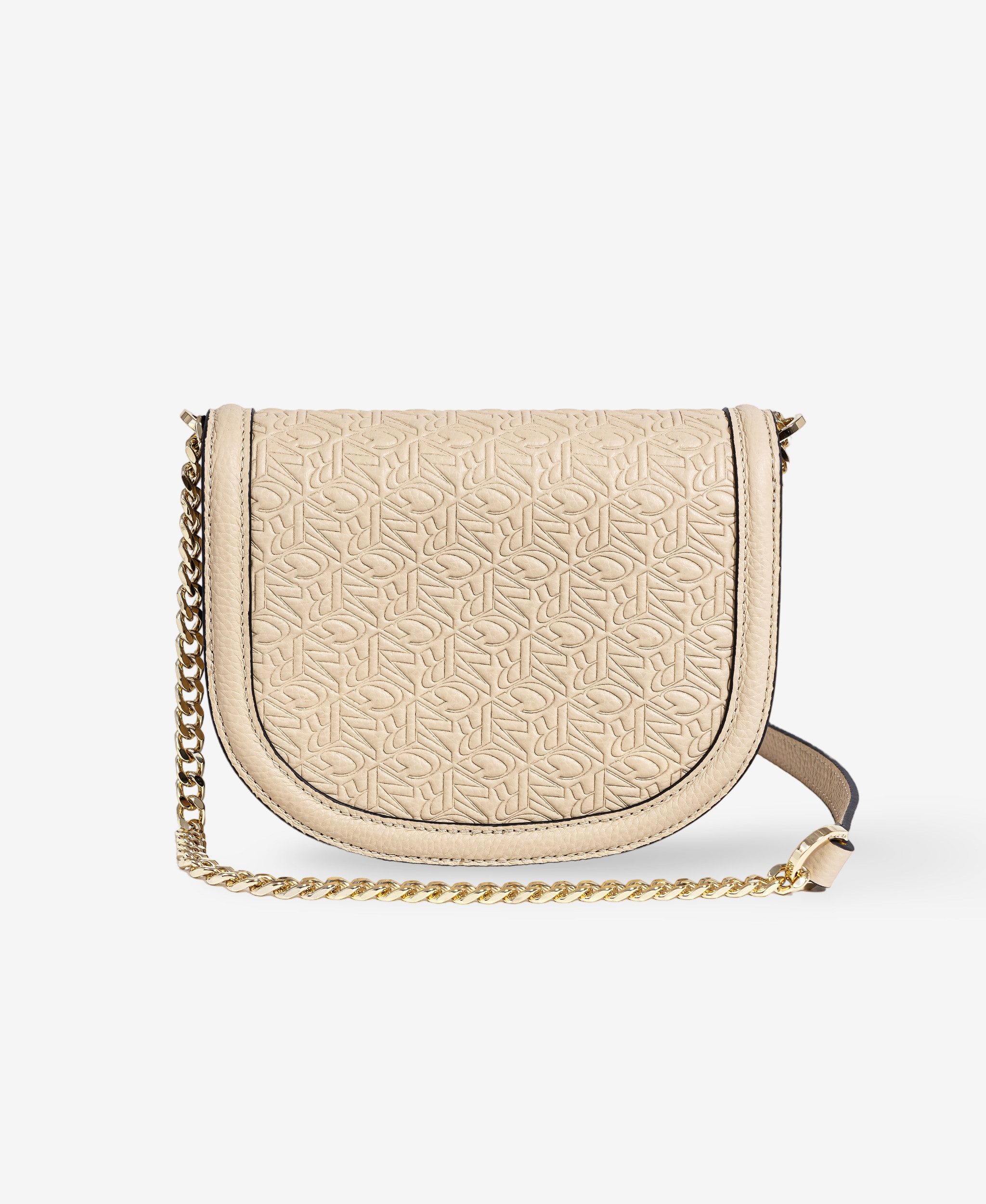GLAMIRA Handtasche GoAnywhere Beige Umhängetasche (1-tlg), echt Leder
