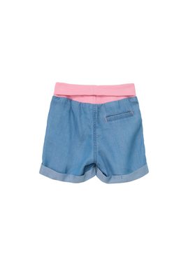 s.Oliver Shorts Jeans-Shorts / Regular Fit / High Rise / Straight Leg Stickerei, Waschung