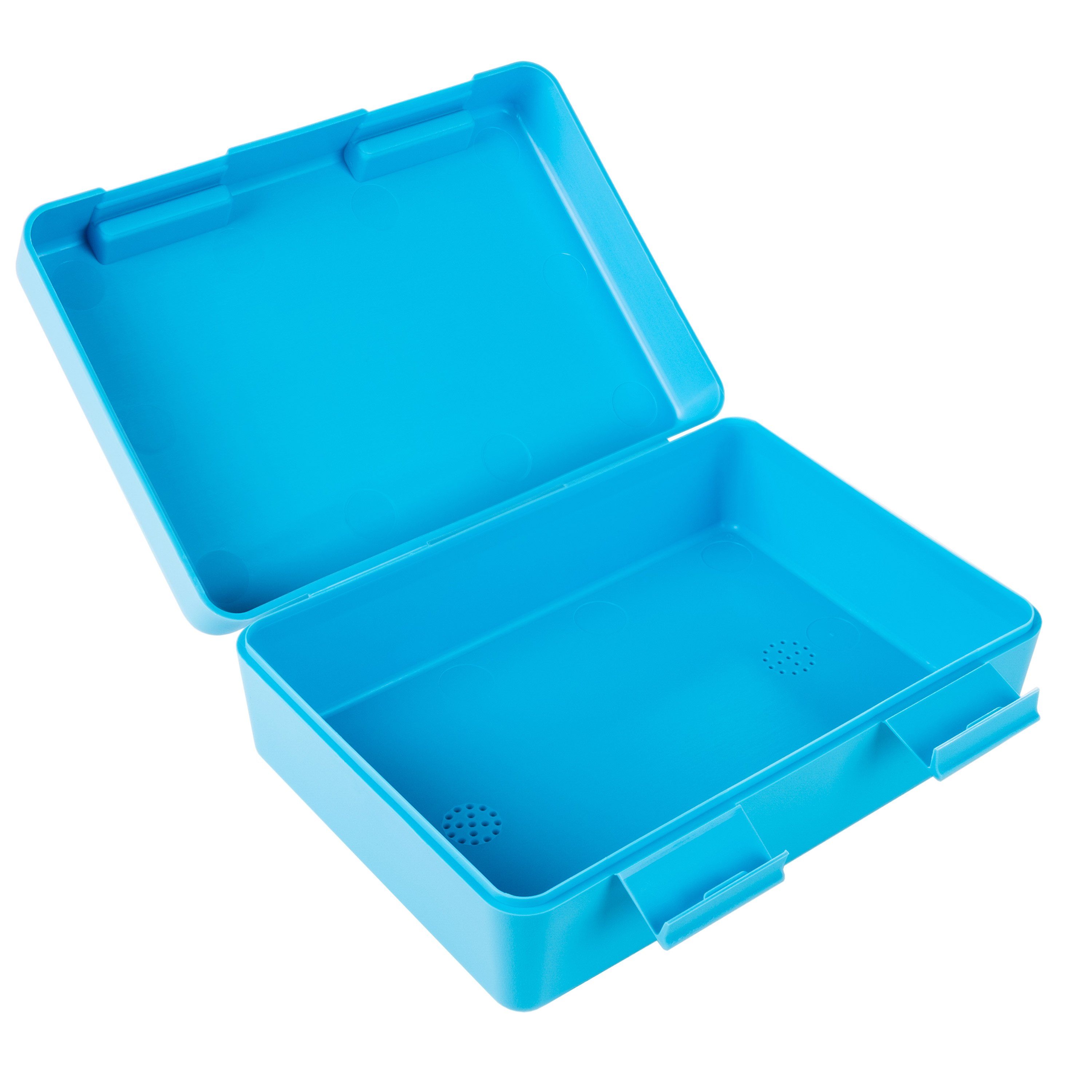 - Blau Pastell & Butterdose Kunststoff, Geschenk, Mr. - Panda Mama, Premium (1-tlg) Lunch box, Brotbox, Mrs. Hut Bären Sn, mit