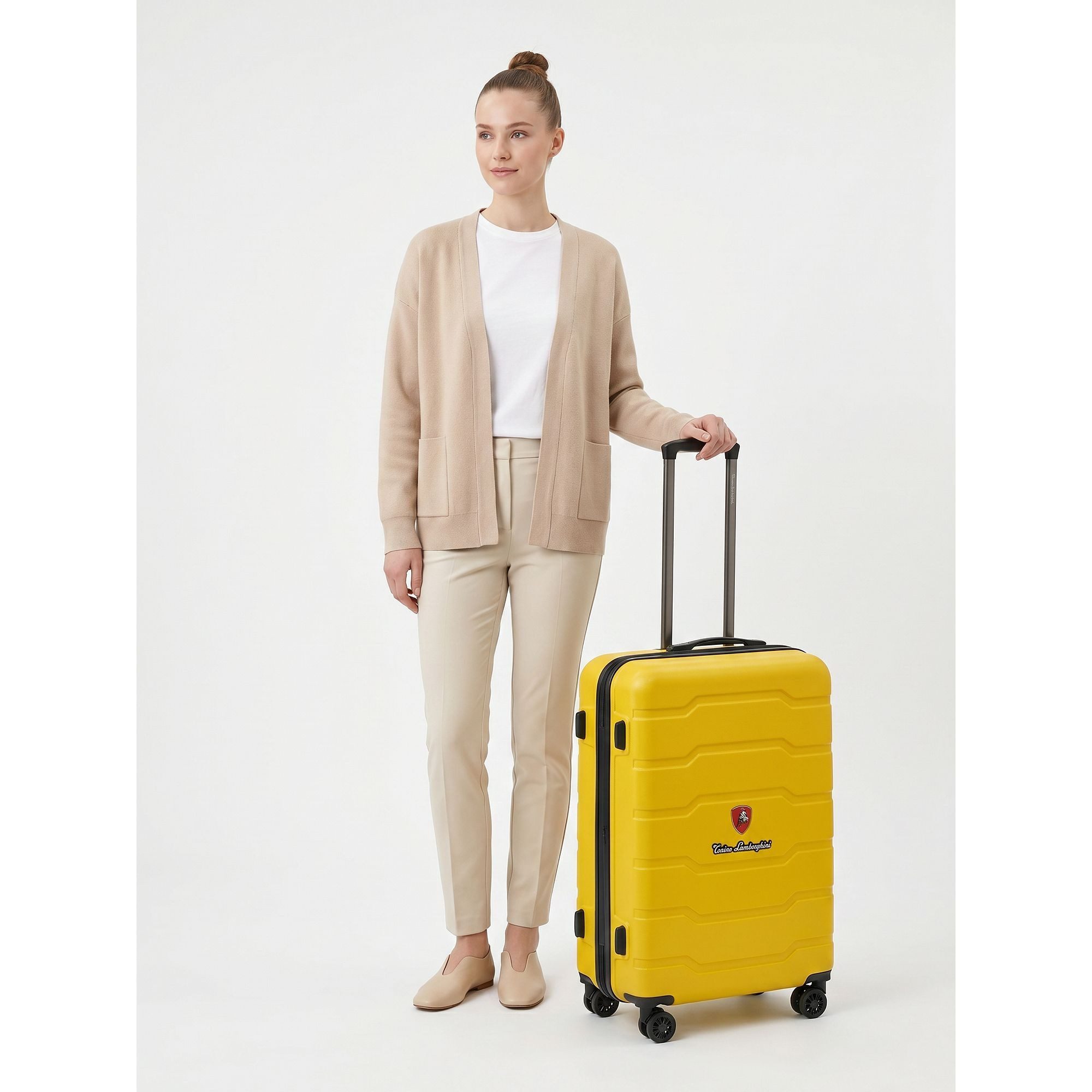 Tonino Lamborghini Hartschalen-Trolley Bologna, 4 Rollen, ABS