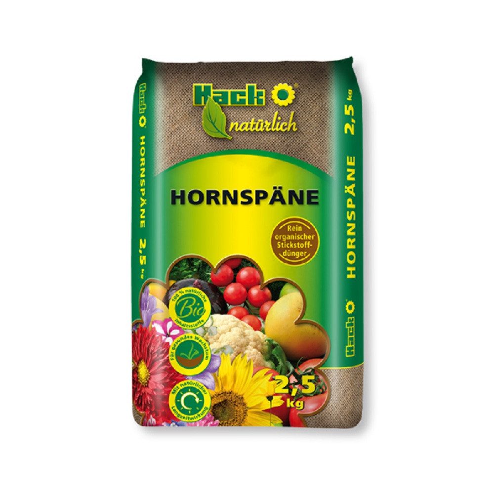 Hack Spezialdünger Hack Hornspäne 14%N 2,5 kg