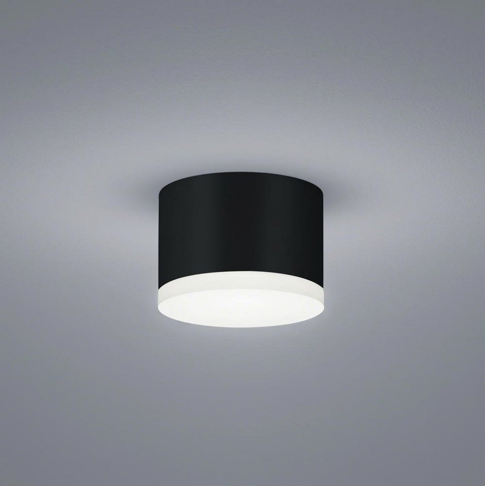 click-licht LED Deckenleuchte LED Deckenspot Pala in Schwarz-matt 9W 725lm,  keine Angabe, Leuchtmittel enthalten: Ja, fest verbaut, LED, warmweiss,  Deckenlampe, Deckenbeleuchtung, Deckenlicht