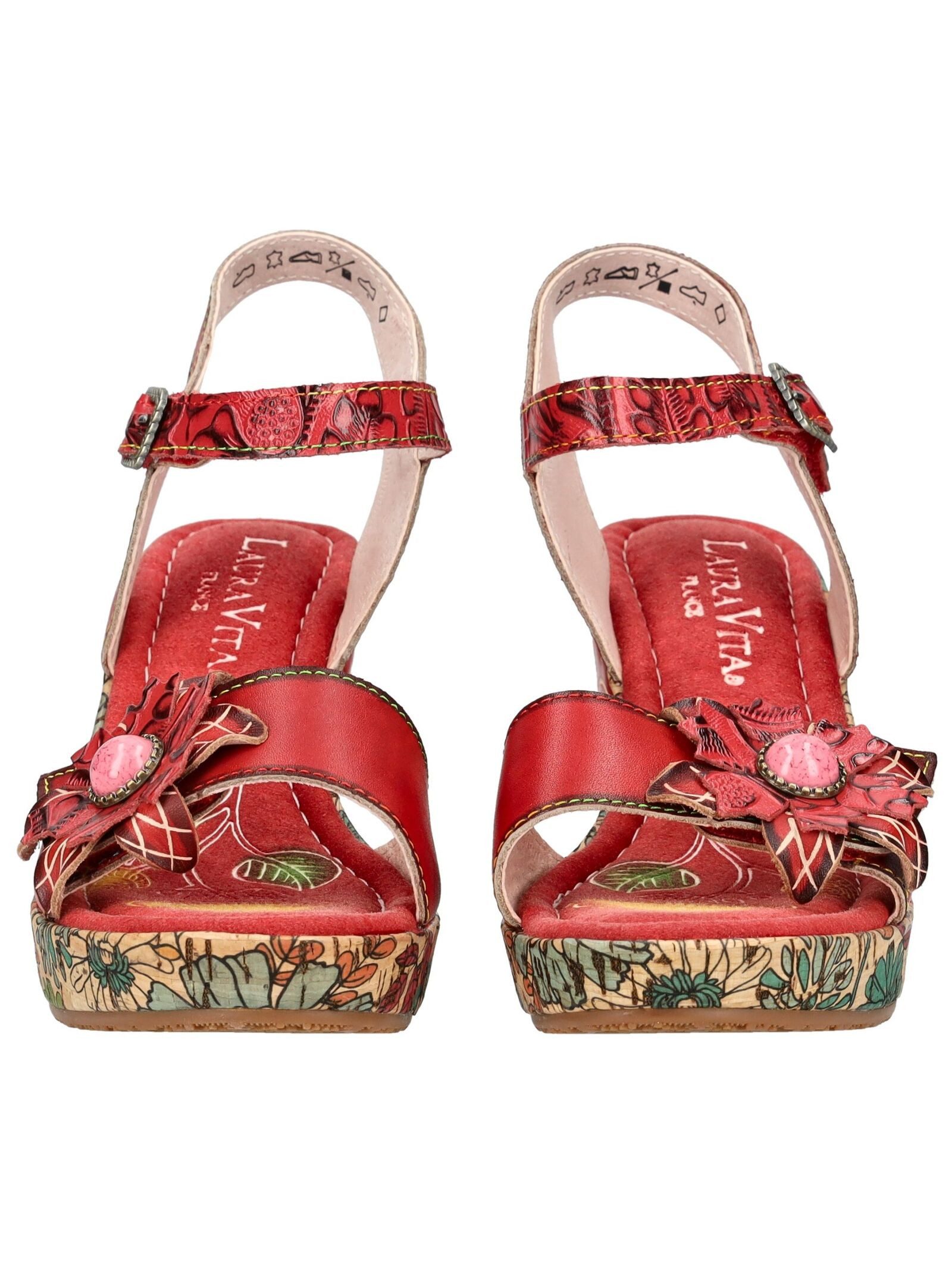 LAURA VITA LAURA VITA Sandalen Leder High-Heel-Sandalette