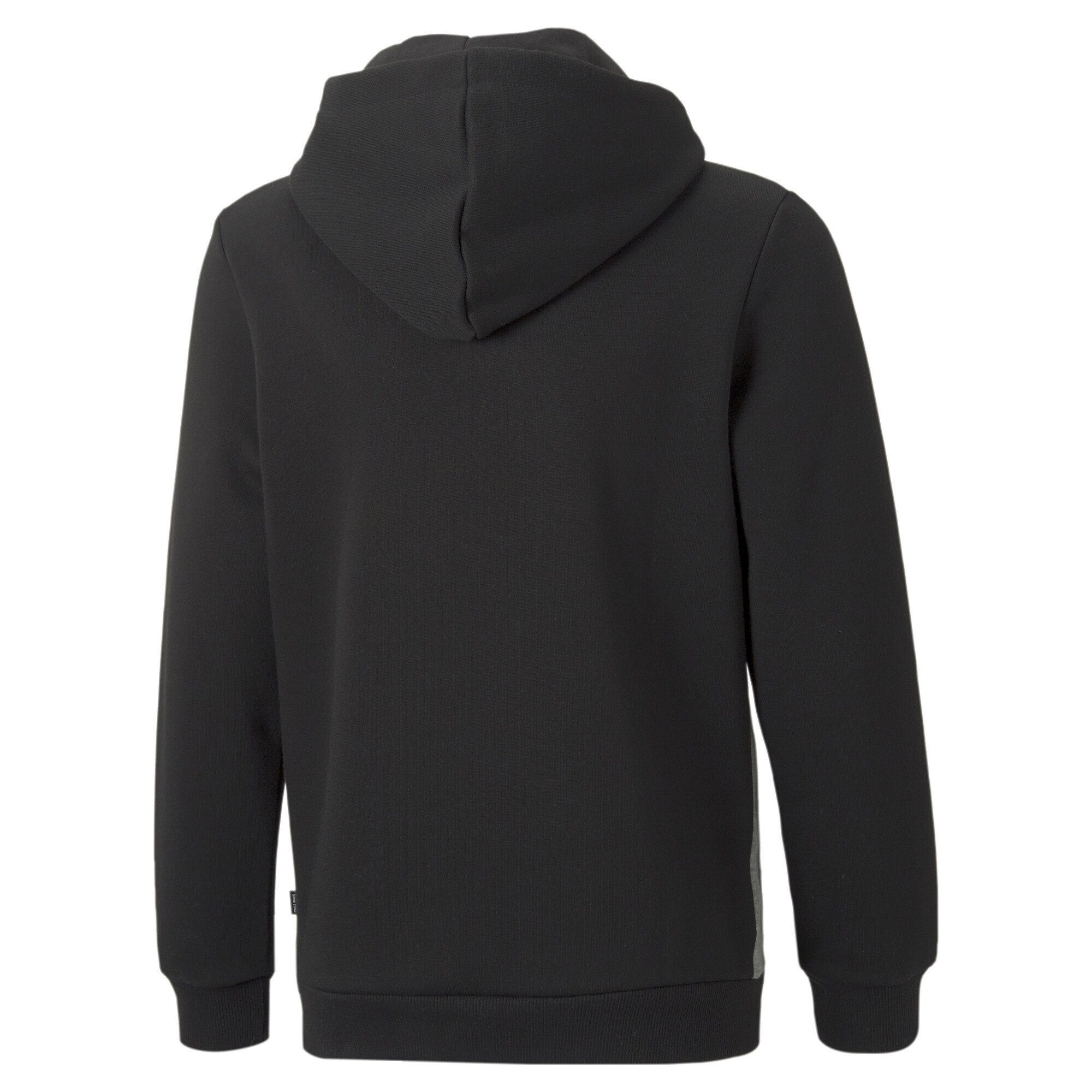 Essentials+ Blockfarben Jungen PUMA Sweatshirt in Hoodie Black