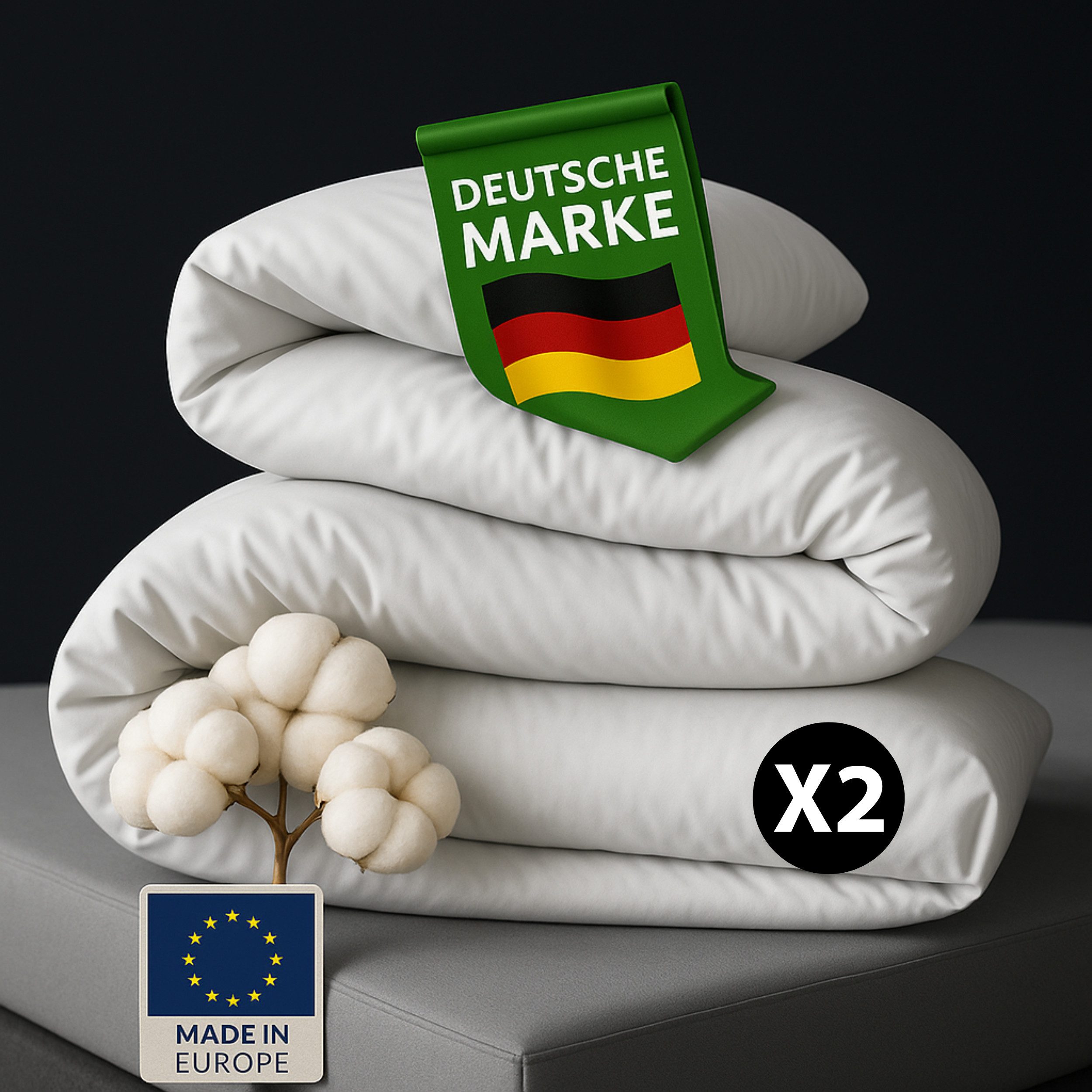 VELORA Bett-Set Bettdecke 135x200 – Allergikerfreundlich günstig online kaufen