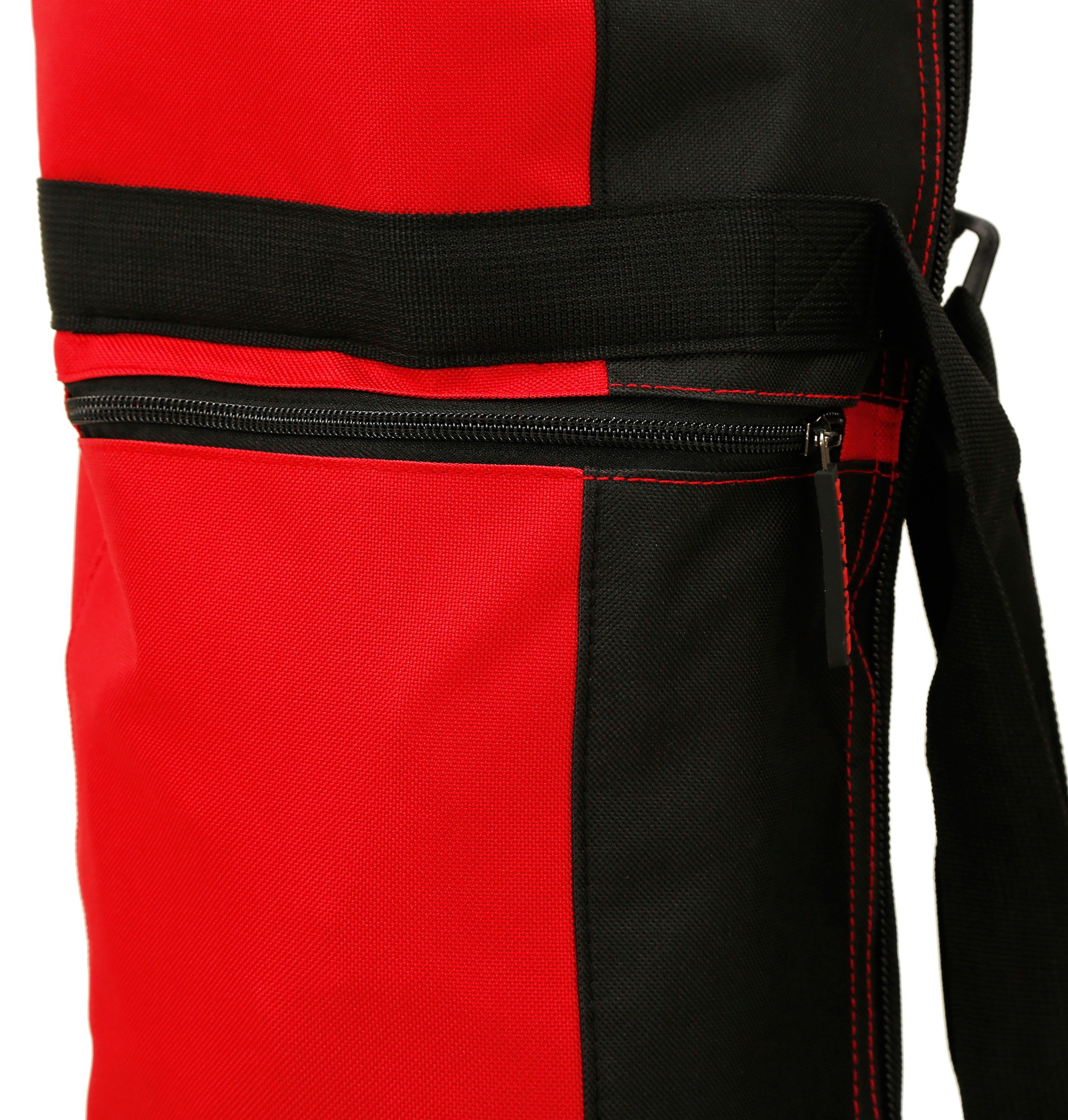 BRUBAKER Sporttasche Carver Skitasche (1-tlg., schnittfest), mit und Rucksacksystem gepolsterter Skisack Pro reißfest XP und Zipperverschluss