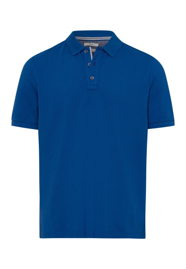 Style blau Poloshirt Brax PETE