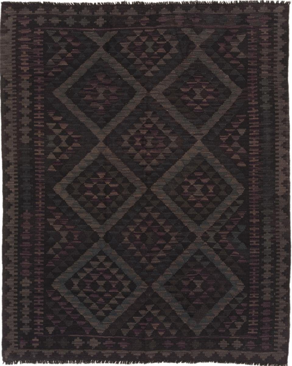 Kelim Handgewebter Nain Trading, Höhe: Orientteppich, Moderner Afghan 161x186 rechteckig, Heritage Orientteppich mm 3