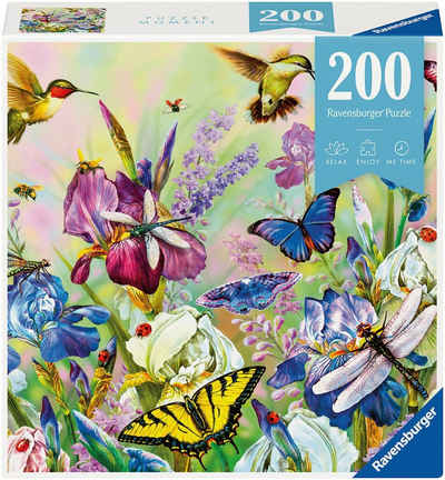 Ravensburger Puzzle Flowery meadow, 200 Puzzleteile, Made in Europe, FSC® - schützt Wald - weltweit