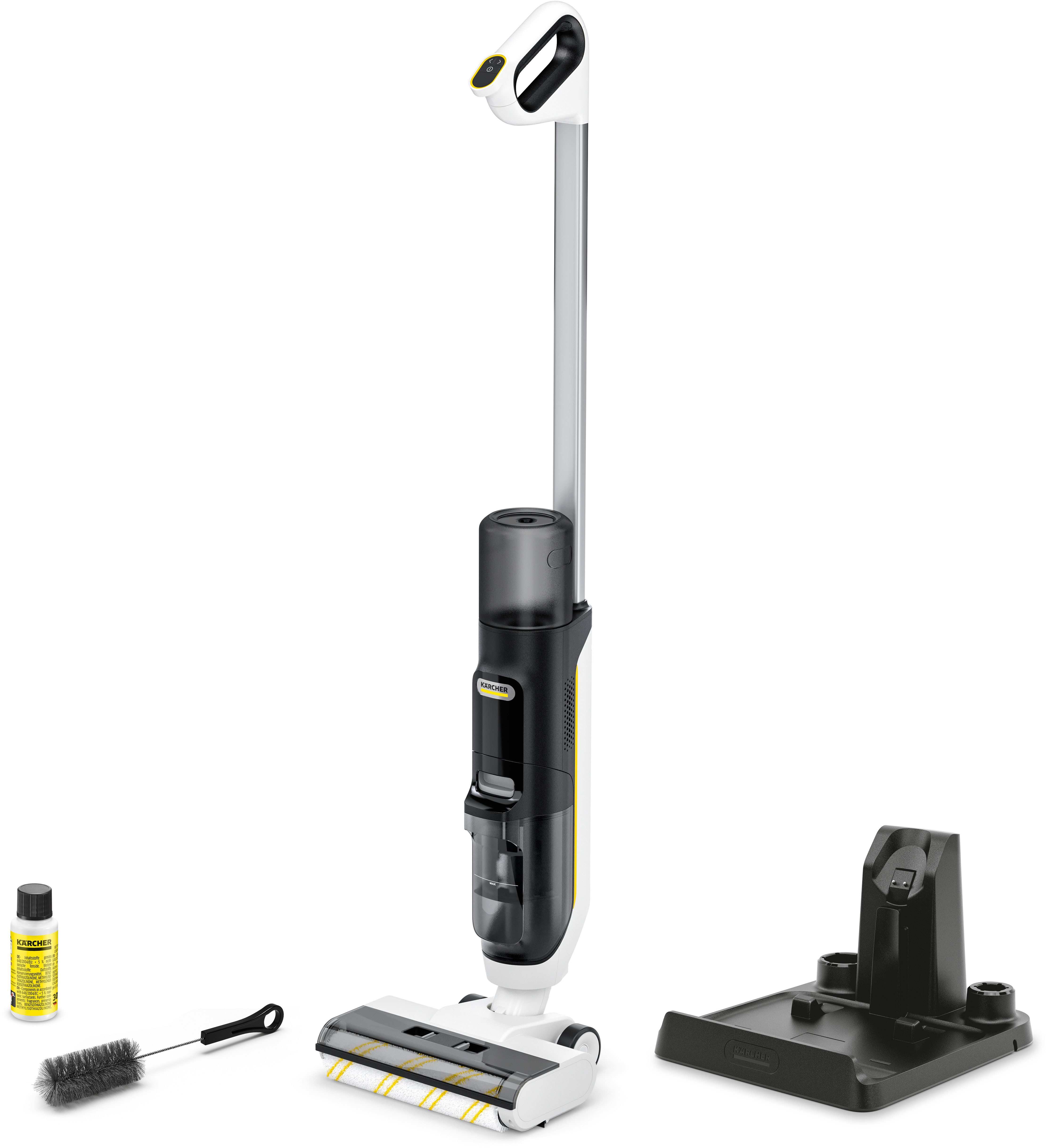 KÄRCHER Akku-Saugwischer FCV 3, 160 W, beutellos, 3 in 1-Reinigung, inkl. Lade-, Park- und Reinigungsstation