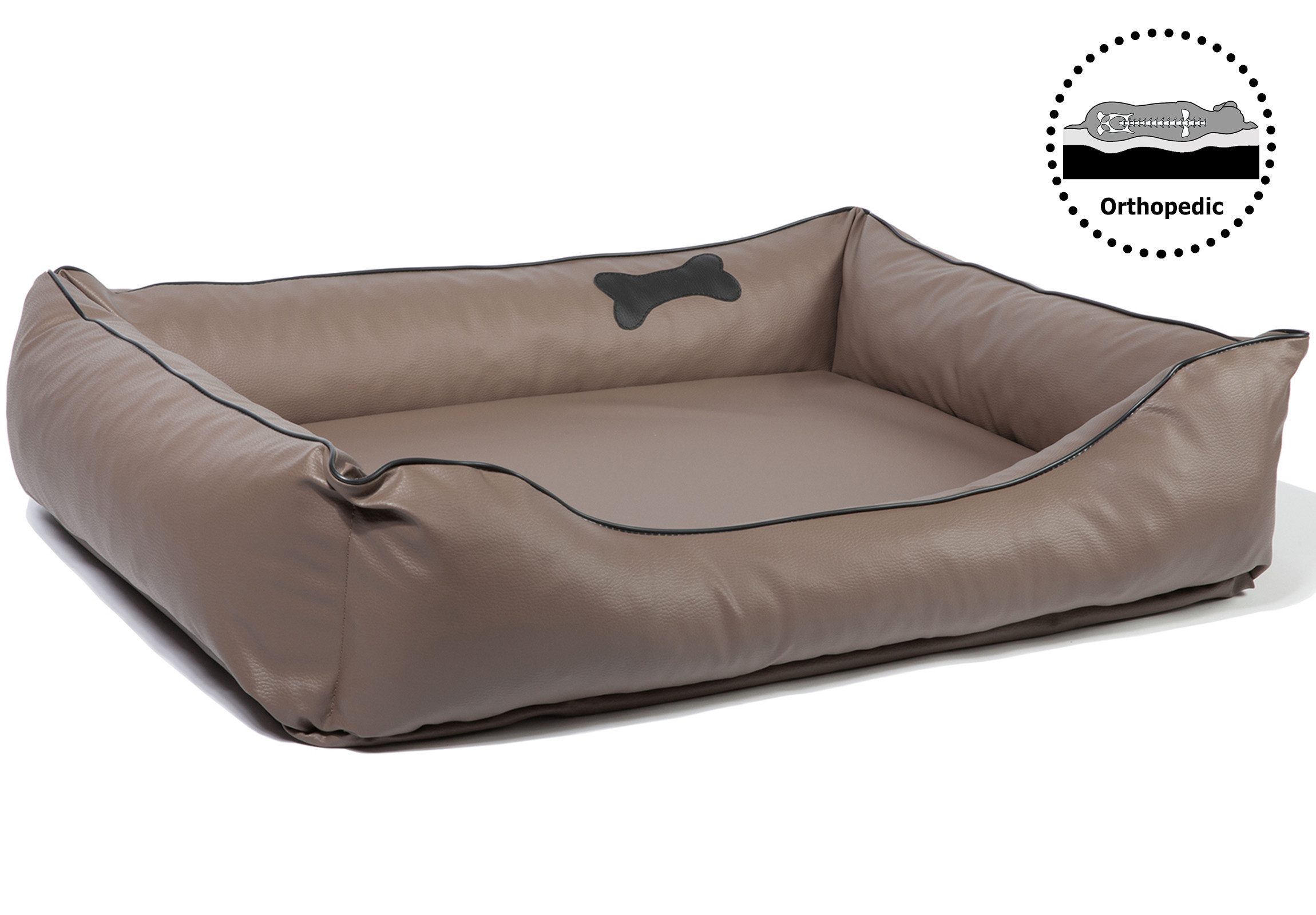 CopcoPet Tierbett Paco Hundebett Mocca L günstig online kaufen