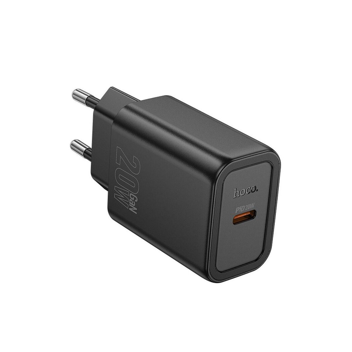 Elektrorasierer HOCO Ladegerät N60 USB-C PD QC 20W Schnellladen Schwarz