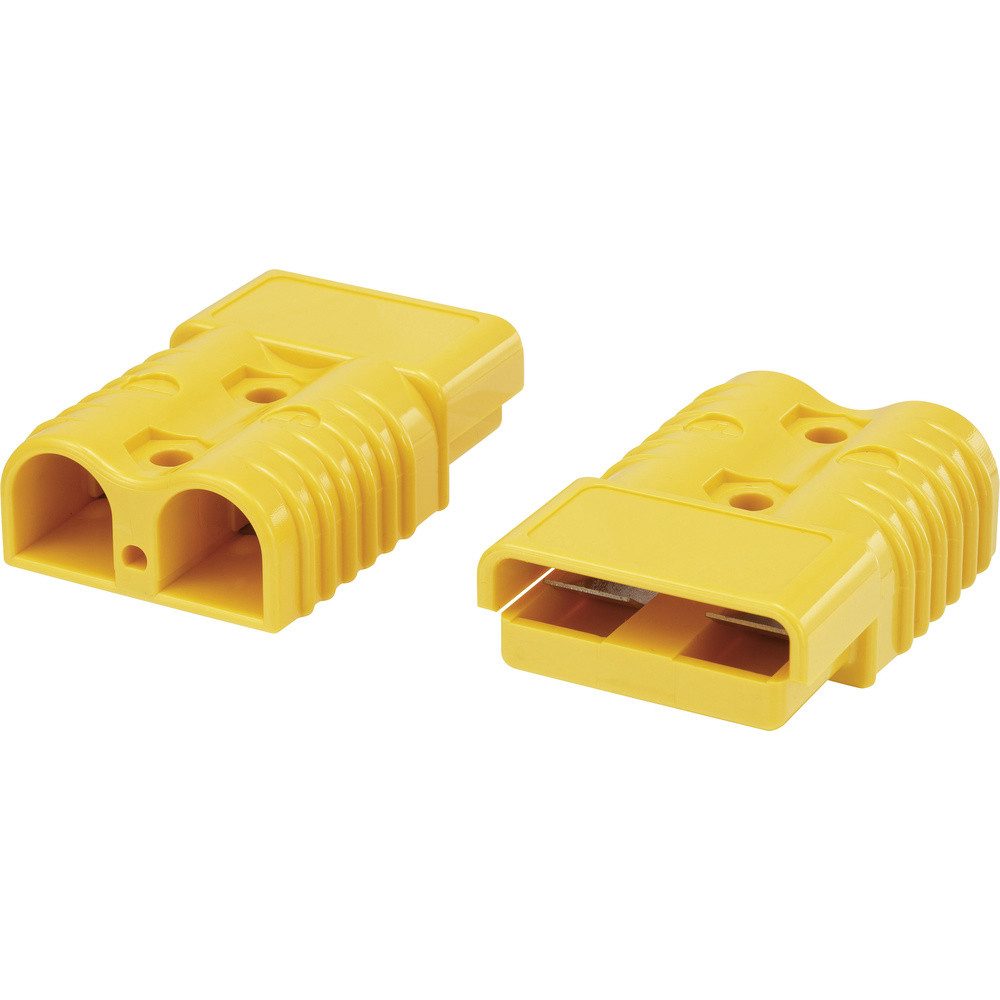 TRU COMPONENTS Rundstecker TRU COMPONENTS 175 A Hochstrom-Batteriesteckverbinder Gelb Inhalt: 1, 1229377