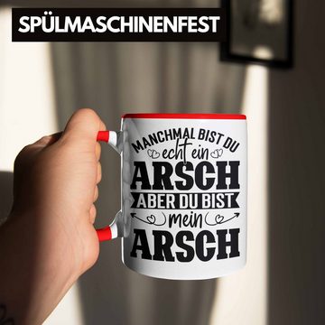 Trendation Tasse Trendation - Valentinstag Geschenk Tasse für Ihn Geschenkidee von Freundin Spruch Süß Liebe Jahrestag Geschenke