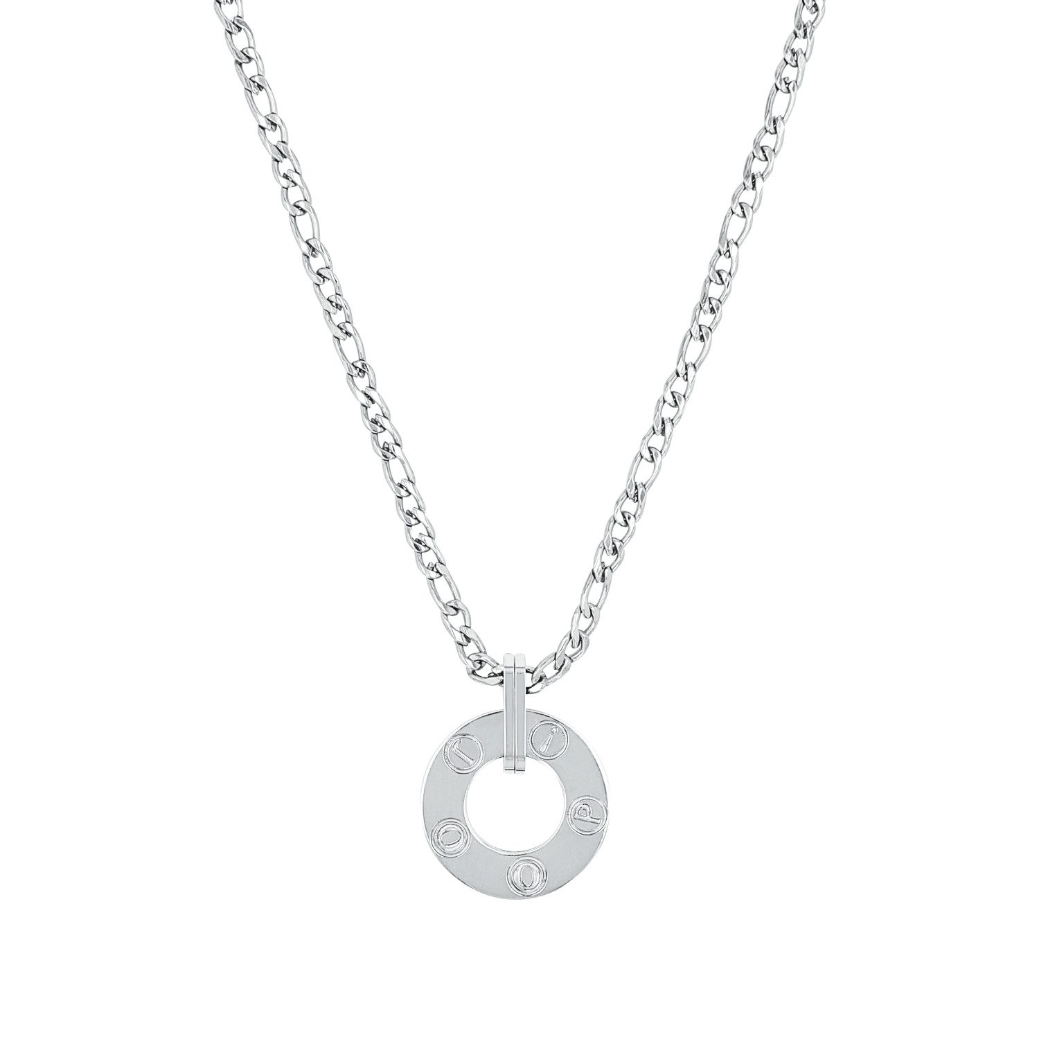 JOOP! Edelstahlkette JOOP! Kette mit Anhänger für Damen, Edelstahl (Kette mit Anhänger, 1-tlg., Kette mit Anhänger)