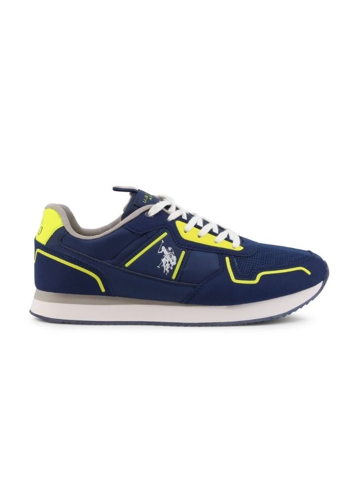 U.S. Polo Assn. NOBIL004M-BLU blau/gelb Herren Кроссовки