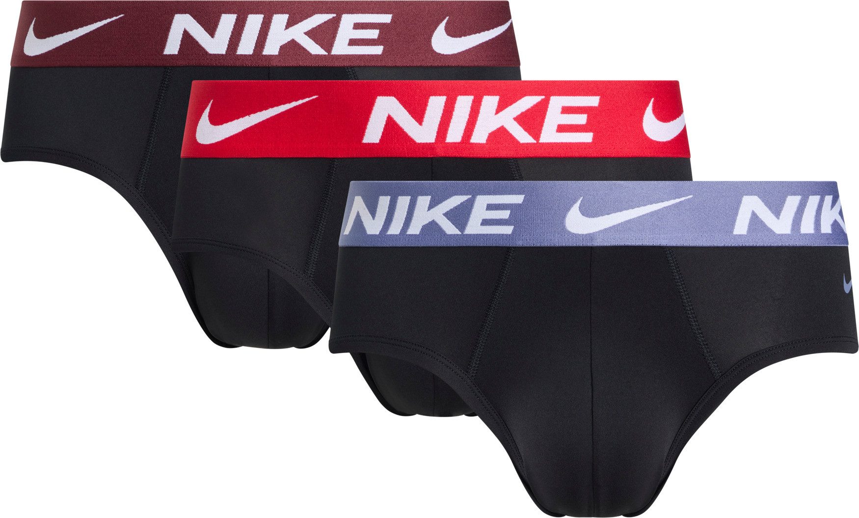 Nike Underwear Hipster HIP BRIEF 3PK (Packung, 3-St., 3er) mit NIKE Logo-El günstig online kaufen
