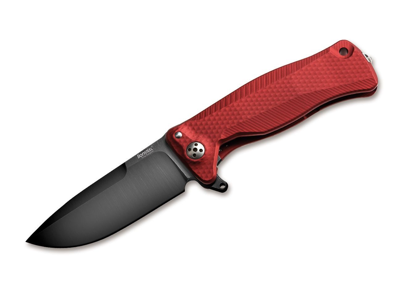 LionSteel Карманные ножи Карманные ножи SR22 Aluminium Red Black