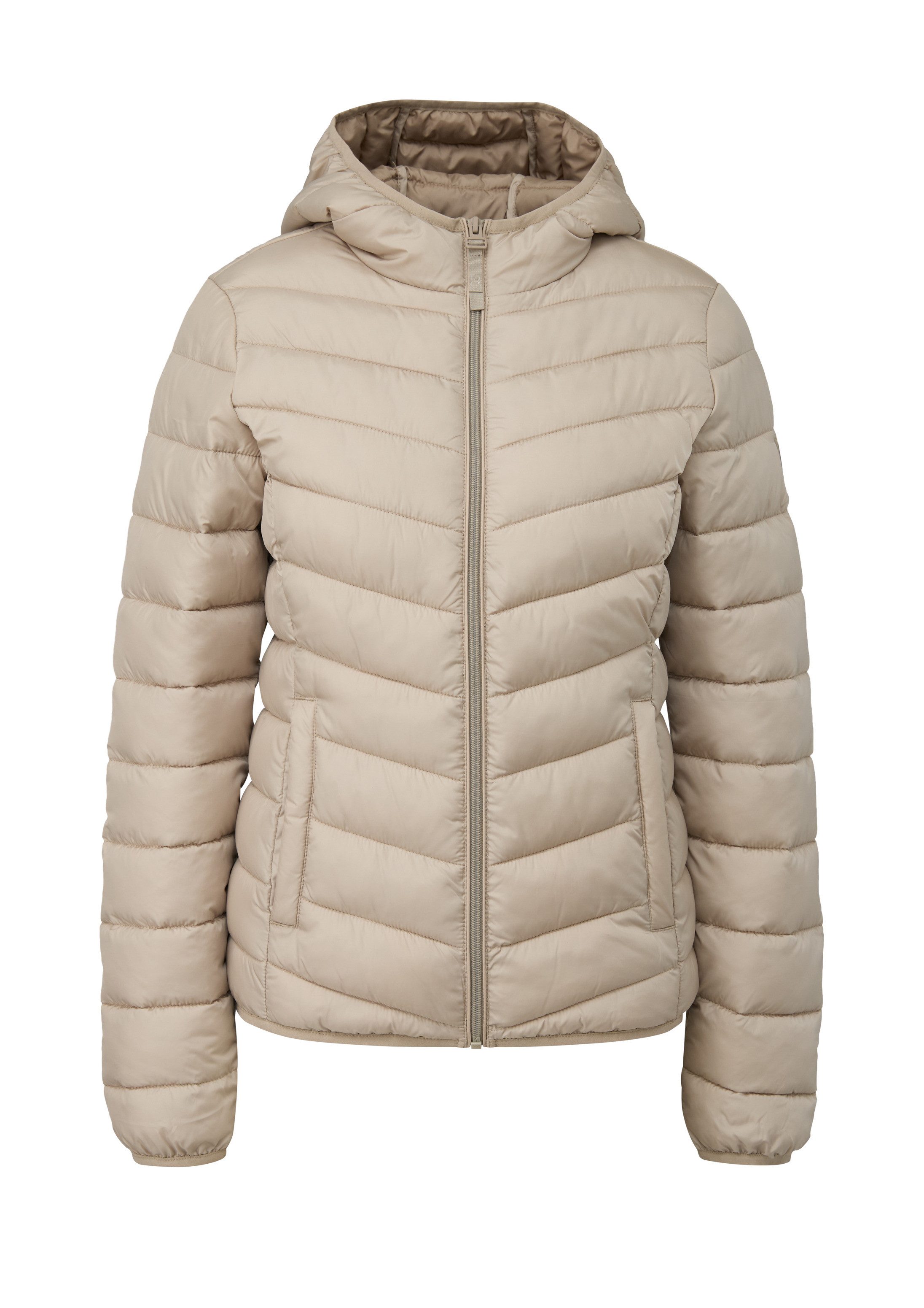 QS Funktionsjacke Outdoor-Jacke Leichte Steppjacke mit Kapuze – Bild 2 von 5