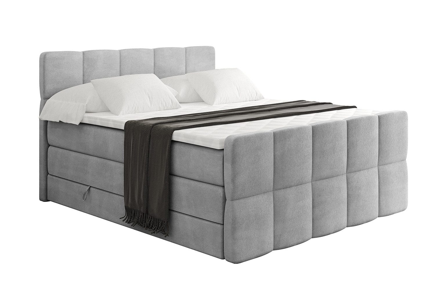 ALTDECOR Boxspringbett LIRO-Z KING (Multipocket-Matratze H4, günstig online kaufen