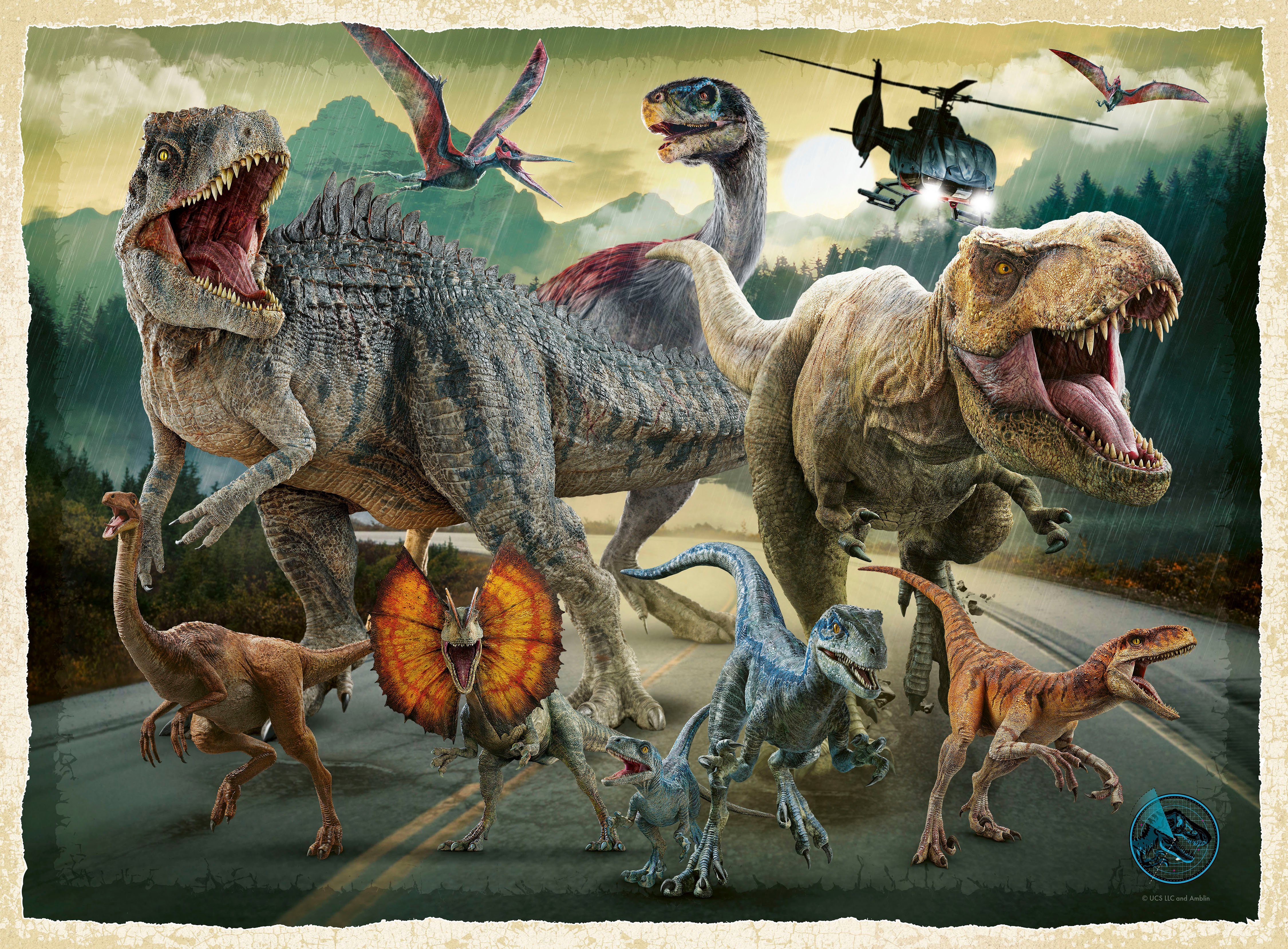 Ravensburger Puzzle Jurassic World, 200 Puzzleteile, Made in Germany günstig online kaufen