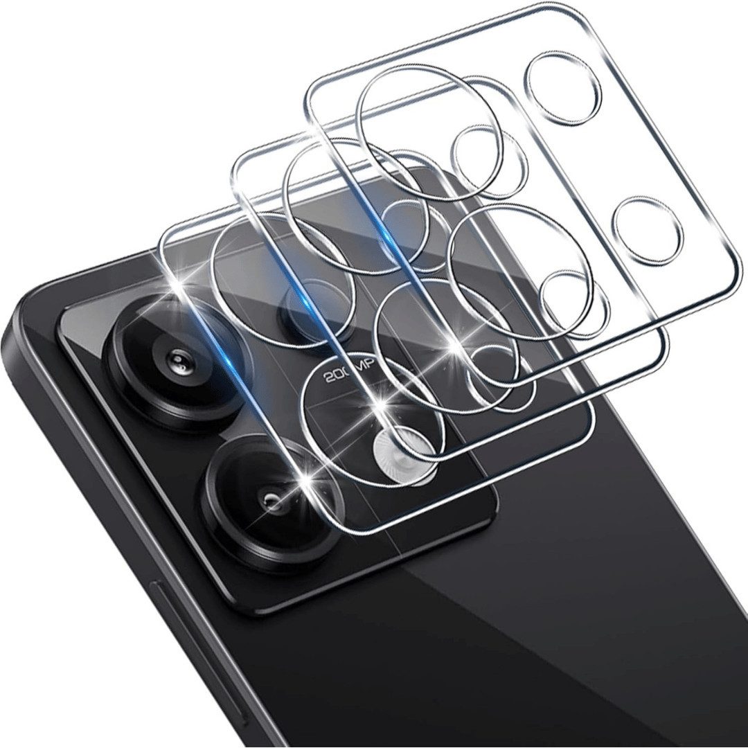 SmartUP Kameraschutzglas für Xiaomi Redmi Note 13 Pro 5G Panzerfolie Glas Kamera Full 9H für Für Xiaomi Redmi Note 13 Pro 5G, kompletter Kameraschutz