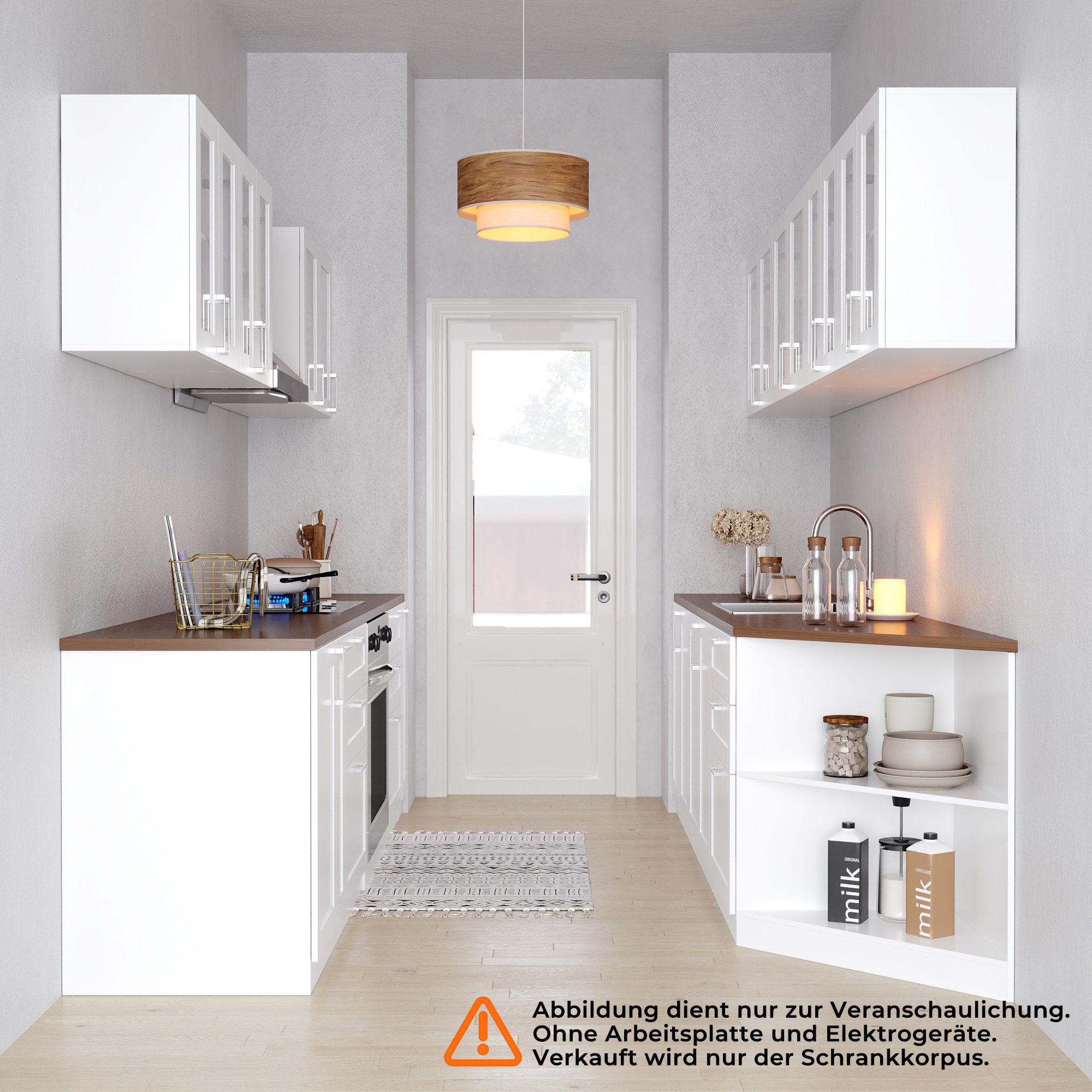 FUFU&GAGA Küchenzeile Kulagaga Küchenzeile, Weiß, DIY-System, Verschiedene günstig online kaufen