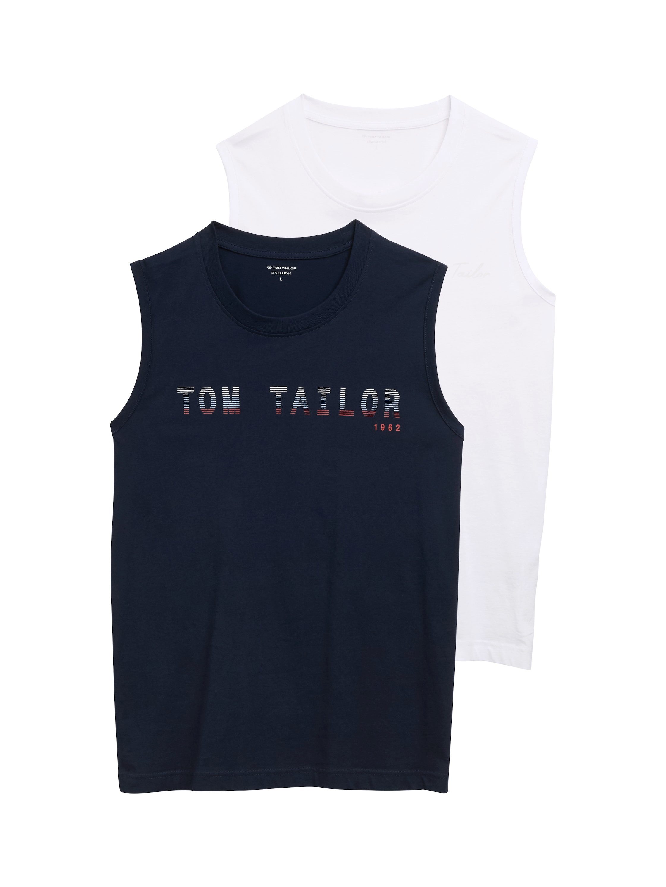 TOM TAILOR T-Shirt (Packung, 2-tlg) mit günstig online kaufen