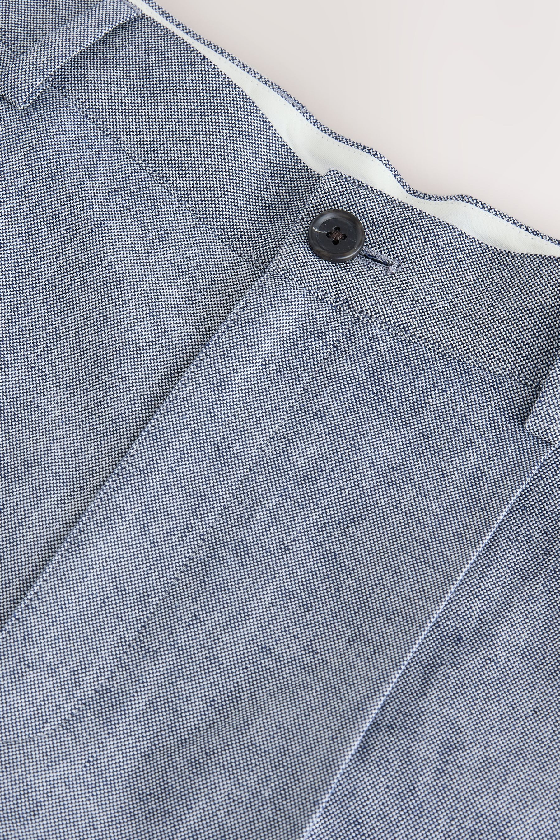 Next Anzughose Relaxed Fit Anzughose aus Baumwolle (1-tlg) – Bild 5 von 5