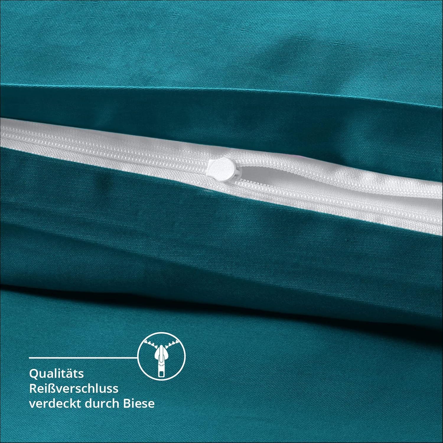 Müskaan Kissenbezug Kissenbezug 40x40 40x80 80x80 2er Pack Mikrofaser Kisse günstig online kaufen